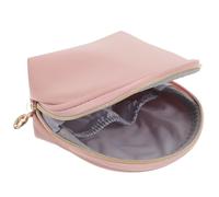 Operitacx Trousse de Maquillage Cuir Femme, Pochette Compacte Plusieurs Compartiments, pour Voyage et Rangement Paquet à Main
