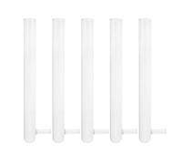 Operitacx Tube à Essaire en Verre Borosilicaté Haute Résistance 5pcs Production Précise et Haute Fiabilité pour Élevage de Fourmis Bras Latéral pour et Aménagement