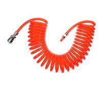 Operitacx Tuyau Spirale à Ressort PU Flexible avec Raccord pour Compresseur Air Haute Élasticité et Résistance à Usure Tubulure Pneumatique Domestique Polyvalente