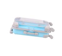 Operitacx Valise Jouet Plastique Pour Garçon Fille Mallette De Voyage Simulée Pour Jeu De Rôle Et Activités Imaginatives Design Créatif Et Amusant Couleur Aléatoire
