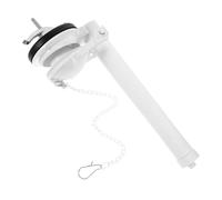 Operitacx Valve de Chasse Eau pour Wc Vanne avec Chaîne et Clapet Détachées Wc Étanches Mécanisme de Chasse Rapide à Installer Économise Eau et Stoppe les Fuites
