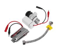 Operitacx Valve de Chasse Urinoir Automatique avec Capteur Intelligent Électrovanne Abs pour Robinet Salle de Bain Installation Murale Fonctionnement sans Contact Maintenance Facile