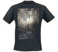 Opeth Blackwater Park Homme T-Shirt Manches Courtes Noir L 100% Coton Regular/Coupe Standard