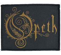 Opeth Patch unisexe avec logo multicolore, 100% polyester