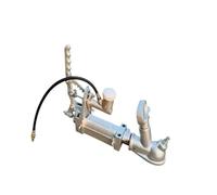 OPFVUJIKX Attelage de remorque à Boule de 50 mm, Accouplement hydraulique, maître-Cylindre, Support de Frein, Caravane, Voiture 2T