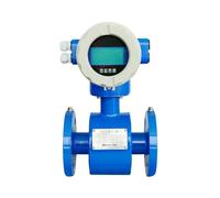 OPFVUJIKX Débitmètre électromagnétique Intelligent Liquide numérique Débitmètre d'eau Précision du capteur 0,5%(DN15)