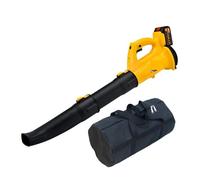 OPFVUJIKX Souffleur industriel sans fil 320 CFM - Balayeuse à neige et feuilles - Outils de jardinage - Pour batterie 21 V - Faible bruit - Sans sac à piles