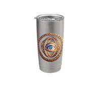 Ophanim Bibliquement Précis Ange Ezéchiel Vision Spirituelle Gobelet isotherme en acier inoxydable double paroi