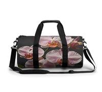 Ophelia - Sac de sport orchidée pour homme et femme, résistant à l'eau, sac de voyage léger pour voyage, sport, blanc, 45 cm/22,9 cm/22,9 cm, blanc, 17.7in/9in/9in