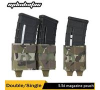 OPHIDIANTAC FAST 5.56 pochette pour magazines simple/Double/Triple TAC gilet mello sac d'accessoires pochette MAG 5.56double-MC