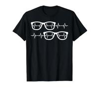 Ophtalmologie du Rythme Cardiaque T-Shirt Graphique avec Valeur