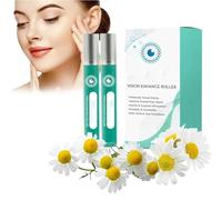 Ophthlamed Vision Enhance Roller - Vision Enhance Roller,Ophthlamed Vision Enhance Massage Roller,Eye Massage Roller,Eye Roller Moisturize Eye Skin,Relieve Eye Strain,Enhances Visual Clarity. (2Pcs)