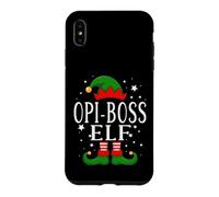 Opi-Boss Costume d'elfe de Noël Amusant pour Grand-père pour Homme Coque pour iPhone XS Max