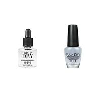 OPI - DripDry - Gouttes de séchage rapide - Qualité professionnelle - 8 ml & Vernis à Ongles - RapiDry - Top Coat - Vernis de Protection - Séchage Rapide - Qualité professionnelle 15 ml