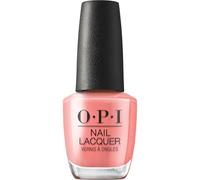 OPI Nail Lacquer Collection Make 'Em Jelly Blushin' Pride Vernis à ongles, rouge, résistant aux éclats et longue durée, 15 ml