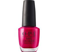 OPI Nail Lacquer Madam Pr sident | Vernis ongles r sistant aux puces CRME rouge fonc opaque | Collection de Washington DC