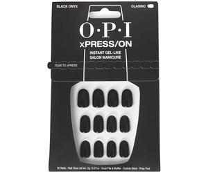 Opi Ongles Artificiels Xpress/on Iconic Shades Lady In Black 30 Unités