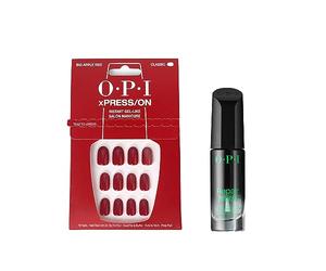 OPI Repair Mode Sérum Restructurant pour Ongles fragiles & endommagés - 9ml + xPRESS/ON - Big Apple Red - 30 Faux ongles réutilisables, effet gel - Jusqu'à 14 jours de tenue