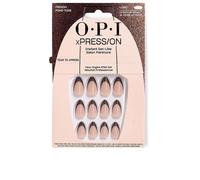 OPI xPRESS/ON - Collection « Quelle est votre humanité » - Manucure française, 30 pièces