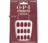 Opi xPRESS/ON Kit Unhas Postiças Classic Malaga Wine