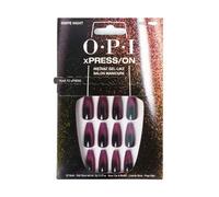Xpress-On - Swipe Night - Faux Ongles Réutilisables, Effet Gel - Opi Multicolore