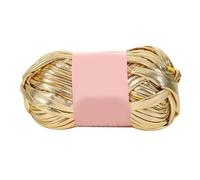 OPica Fil à Crochet Brillant Imitation Cuir 100g, Boule de Fil à Tricoter à la Main pour Sac, Couverture, Coussin, T-Shirt