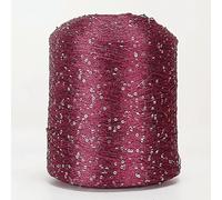 OPica Fil Fantaisie à Paillettes 500G, Fil à Crocheter à la Main, vêtements à Tricoter, Fil à Tricoter avec Paillettes, Fil à Tricoter, Paillettes
