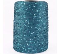 OPica Fil Fantaisie à Paillettes 500G, Fil à Crocheter à la Main, vêtements à Tricoter, Fil à Tricoter avec Paillettes, Fil à Tricoter, Paillettes