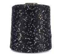 OPica Fil Fantaisie à Paillettes 500G, Fil à Crocheter à la Main, vêtements à Tricoter, Fil à Tricoter avec Paillettes, Fil à Tricoter, Paillettes