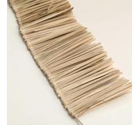 OPica Garniture à Franges en Jute, Glands en Paille de Raphia Naturel, décoration Murale de Fond de Meubles de Maison, Guirlande de Mariage en Herbe Lafite, DIY