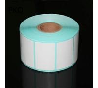 OPica Rouleau d'étiquettes adhésives Thermiques, 700 pièces/Rouleau, 20x10mm, Papier Autocollant Vierge pour Prix de supermarché, Impression directe, étanche