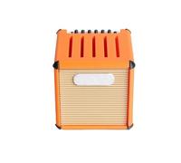 OPIGJUFD Guitar Pick Holder Boîte de Support plectres Guitare imprimés en 3D, Choix Haut-Parleur d'ampli, Stockage étanche à la poussière IdéAle pour Les Voyages(Orange)