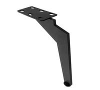 OPIGJUFD Pieds de Meubles 4 pièces Pieds de canapé en métal for Meuble TV Table à thé matériel Meubles réglables(Long Hole 12cm)