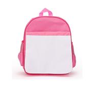 OPIGJUFD Sac A Dos Sac d'école coloré for enfants, sac à dos vierge par sublimation, for étudiants, garçons et filles, de voyage Sortir(Pink)