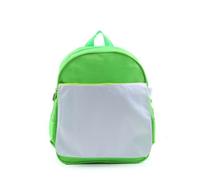 OPIGJUFD Sac A Dos Sac d'école coloré for enfants, sac à dos vierge par sublimation, for étudiants, garçons et filles, de voyage Sortir(Green)