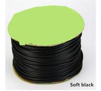 OPIGJUFD Tuyau Aquarium Tuyau d'air Rigide/Souple for Aquarium de 2,0 mètres, Flexible en Plastique de 4,0 mm, Tuyau d'oxygène, Accessoires for Pompe à air(Soft Black)