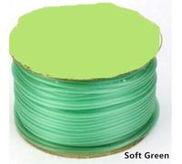 OPIGJUFD Tuyau Aquarium Tuyau d'air Rigide/Souple for Aquarium de 2,0 mètres, Flexible en Plastique de 4,0 mm, Tuyau d'oxygène, Accessoires for Pompe à air(Soft Green)