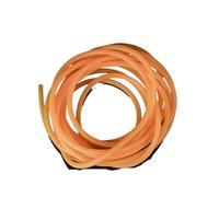 OPIGJUFD Tuyau Aquarium Tuyau de Pompe à air d'aquarium de 5 m de Long, 4 x 6 mm, Tube en Silicone coloré, Flexible et Transparent for Pompe à oxygène d'aquarium(Orange)