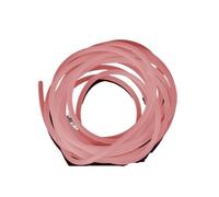 OPIGJUFD Tuyau Aquarium Tuyau de Pompe à air d'aquarium de 5 m de Long, 4 x 6 mm, Tube en Silicone coloré, Flexible et Transparent for Pompe à oxygène d'aquarium(Pink)