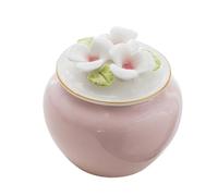 OPIGJUFD Urne pour Animal de Compagnie Urne Florale for Animaux de Compagnie, Chiens, Chats, Oiseaux, Petits, Pot Conservation scellé, Fournitures commémoratives pour Mémoire(Pink)