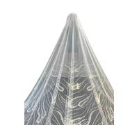 OPIGJUFD Voile MariéE Voiles de mariée cathédrale blanche longue mariage à paillettes Marier(Beige)