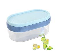 Opilroyn Bac à glaçons, moule à glaçon,Moules à glaçons en silicone pour congélateur avec couvercle - Plateaux à glace à libération facile pour