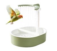 Opilroyn Bird Shower with Running Water Pet Supplies Electric