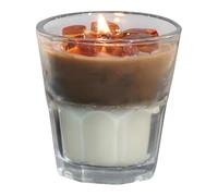 Opilroyn Bougie à café, bougie parfumée à café, bougie décorative pour café glacé, mélange de bougies au lait et huiles essentielles, bougie décorative pour les amateurs de café