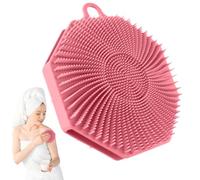 Opilroyn Brosse nettoyante en silicone pour le dos - Éponge exfoliante en silicone réutilisable douce des deux côtés