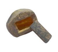 Opilroyn Cachette de clés en pierre - Étanche - En pierre artificielle - Cachette sûre et résistante aux intempéries - Pour jardin, terrasse, aménagement paysager, maison, extérieur - Rangement de