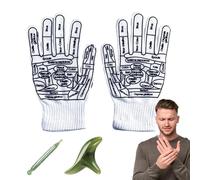 Opilroyn Chaussettes de massage des pieds, avec outil, chaussettes de réflexologie plantaire avec outil, soulagement de la fatigue, appareils de massage manuel pour femmes, hommes, adultes, personnes