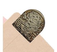 Opilroyn Clip vintage en métal pour journal, marque-page pour lire, écrire, dessin, étudiants, papeterie, documents, billets