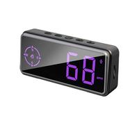 Opilroyn Compteur de vitesse pour voiture, compteur de vitesse numérique pour voiture | Compteur de vitesse GPS numérique MPH - Compteur de vitesse MPH | KM/H Head Up Display LCD Alarme de survitesse