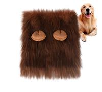 Opilroyn Costume de crinière pour chien | Perruque lavable pour chien, coiffe confortable pour chien, costume réaliste pour Halloween, fêtes
